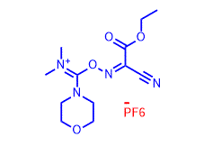 4-(6-Cyano-2-methyl-7-oxo-4,8-dioxa-2,5-diazadec-5-en-3-ylidene)morpholin-4-ium hexafluorophosphate(V)