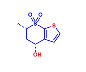 (4R,6S)-6-Methyl-7,7-dioxo-5,6-dihydro-4H-thieno[2,3-b]thiopyran-4-ol