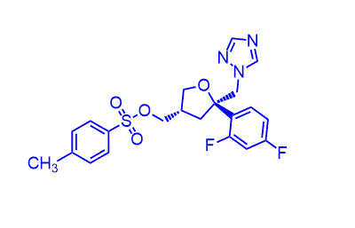 ((3S,5R)-5-((1H-1,2,4-Triazol-1-yl)methyl)-5-(2,4-difluorophenyl)tetrahydrofuran-3-yl)methyl 4-methylbenzenesulfonate