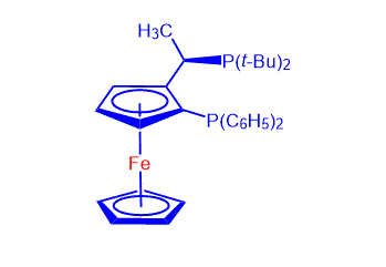 (2Sp)-1-[(1R)-1-[Bis(1,1-dimethylethyl)phosphino]ethyl]-2-(diphenylphosphino)ferrocene